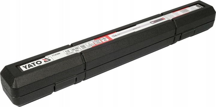 YATO KLUCZ DYNAMOMETRYCZNY 1/2" 65-350Nm CERTYFIKAT WALIZKA YT-07609 DO KÓŁ zdjęcie 7