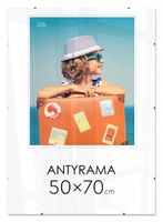 Antyrama 50x70 cm na plakat na wymiar B2 Antyramy plexi na zdjęcia 70x50 cm