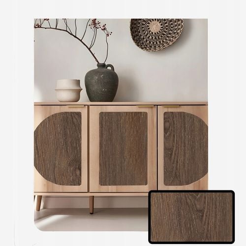 Okleina Meblowa Samoprzylepna 60x200cm Blat Drzwi Gruba Struktura na Arena.pl