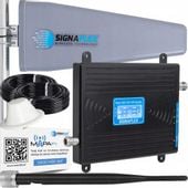 WZMACNIACZ SYGNAŁU ZESTAW GSM 3G 4G LTE + 3 ANTENY