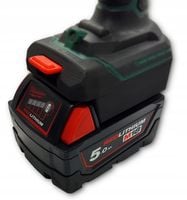 Adapter baterii Milwaukee do narzędzi Parkside i Performance