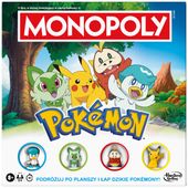 ND11_G0716 HASBRO GAME Monopoly Pokemon, gra