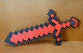 Miecz  4szt drewniany Minecraft   37 cm   P1138