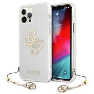 Etui do iPhone 12 / 12 Pro, Case, Guess 4G Charm