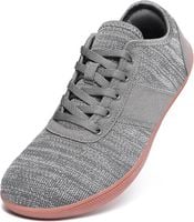 Szerokie Buty Barefoot Minimalistyczne do Chodzenia Jasnoszare 39 EU