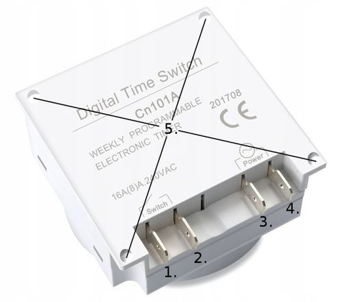 Włącznik Wyłacznik CZASOWY 230V PROGRAMATOR TIMER na Arena.pl