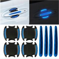 NAKLEJKI NA SAMOCHÓD FOLIA OCHRONNA POD KLAMKI SAMOPRZYLEPNE 3D Carbon Nieb