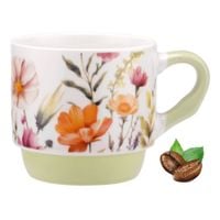 Kubek porcelanowy z uchem 300 ml z nadrukiem na prezent do kawy herbaty