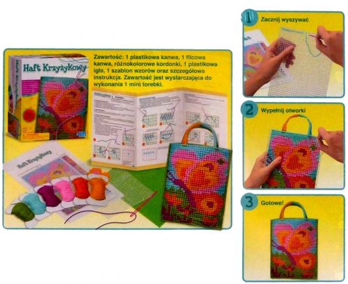 HAFT KRZYŻYKOWY 4M TOREBKA na Arena.pl