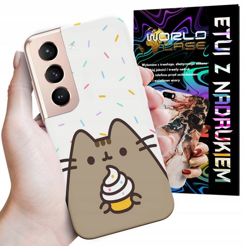 ETUI CASE DO SAMSUNG S21 - SŁODKI KOTEK KOT OBUDOWA PLECKI na Arena.pl