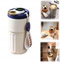 KUBEK TERMICZNY NA KAWĘ HERBATE SMART BIDON Z WYŚWIETLACZEM 500ML