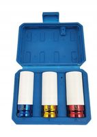 ZESTAW NASADEK NASADKI UDAROWE 1/2 ALUFELG 3 SZT.