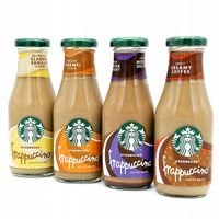 Napój kawowy Starbucks Frappuccino zestaw : Carmel, Vanilla, Mocha, Creamy