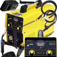 SPAWARKA MIGOMAT MIG MAG TIG MMA FLUX 4w1 REGULACJA 40-400A LCD 1,6-4mm