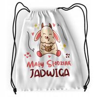 Plecak Sportowy Szkolny Dla Jadwigi Córki Dziecka Z Nadrukiem Ze Zdjęciem