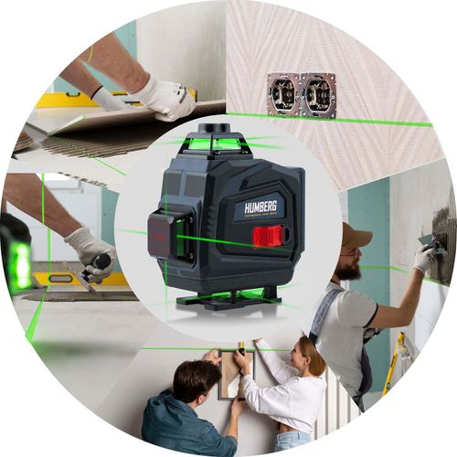 Laser krzyżowy w walizce + statyw Humberg HM-170 na Arena.pl