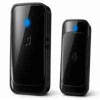 Dzwonek bezprzewodowy do drzwi furtki zasięg 300m led na baterie