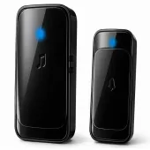 Dzwonek bezprzewodowy do drzwi furtki zasięg 300m led na baterie