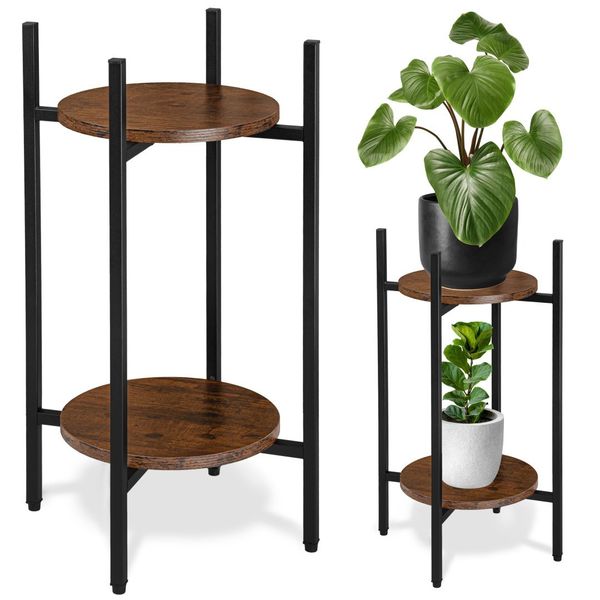 Kwietnik metalowy loftowy SAMIR RUSTIC zdjęcie 1