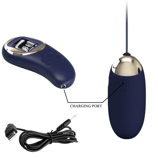 PRETTY LOVE - Mina-10 vibration functions 9 speed levels, Wireless zdjęcie 6
