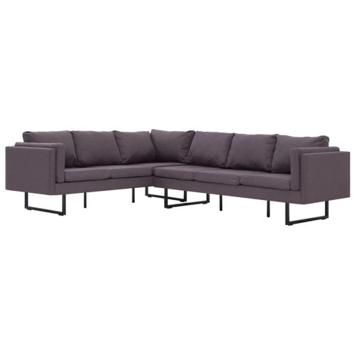 Sofa Narożna, Taupe, Materiałowa na Arena.pl