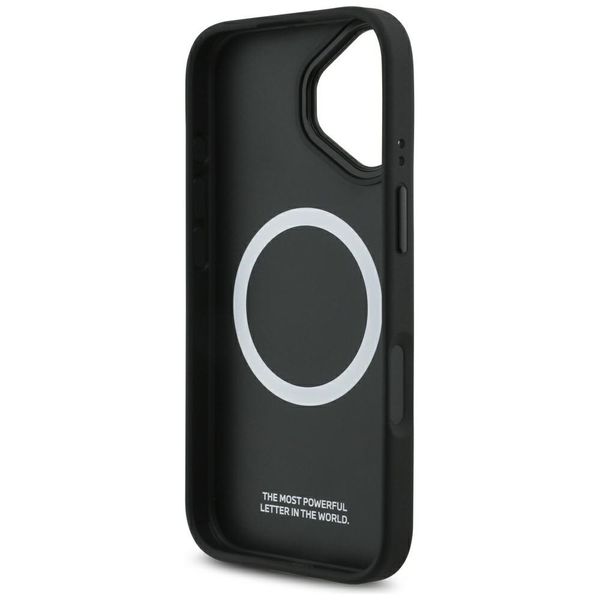 Etui BMW M Quilted Logo MagSafe do iPhone 17 czarny zdjęcie 7