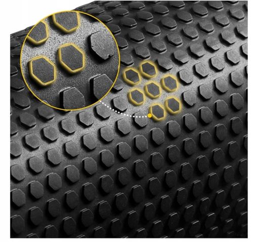 Długi wałek gładki roller roler do masażu z mini wypustkami 4Fizjo dł. 45cm na Arena.pl