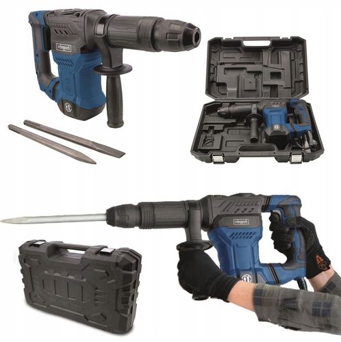 Lekki Młot Udarowy Wyburzeniowy SDS MAX 2 Dłuta 20J 1,3kW SCHEPPACH na Arena.pl