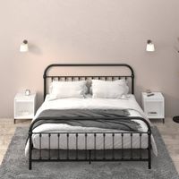 Szafki nocne, 2 szt., biały, 40 x 35 x 50 cm