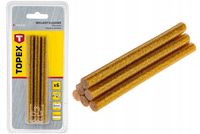 wkłady klejowe 8 mm, brokatowe złote, 6 szt.