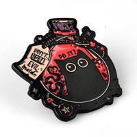 Cat Potion | 4 cm | Metal | Przypinka | Satan