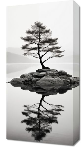 Obraz 30x60cm Samotne Drzewo zdjęcie 1