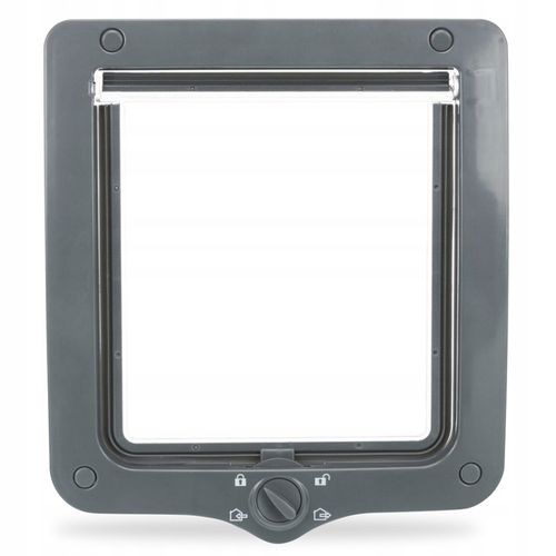 DRZWICZKI DRZWI DLA KOTA PSA WAHADŁOWE Z TUNELEM TRIXIE 4-Way 24x28cm na Arena.pl