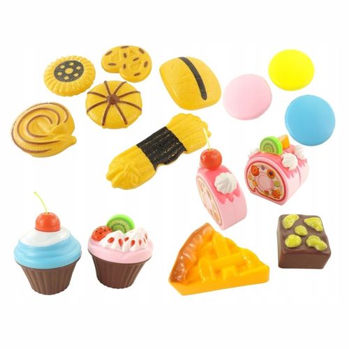 Tort urodzinowy do krojenia na rzepy 80 elementów WD-T58R na Arena.pl