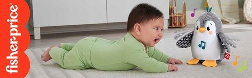 FISHER PRICE MUZYCZNY PINGWINEK KIWACZEK pluszowa zabawka dla niemowląt na Arena.pl