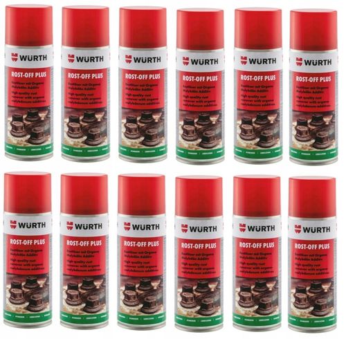 WURTH Odrdzewiacz ROST-OFF PLUS 400ml SMAR OMC2 Efekt Smarowania Zestaw2szt na Arena.pl