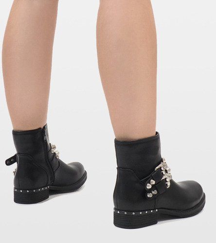 Czarne botki C575 37 na Arena.pl