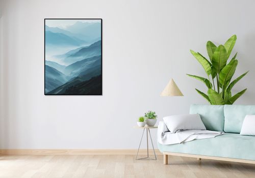Plakat 75x100cm Między Chmurami na Arena.pl