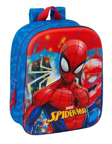 PLECAK PRZEDSZKOLNY 3d + PIÓRNIK PODWÓJNY TUBA SASZETKA 3d MARVEL SPIDERMAN na Arena.pl