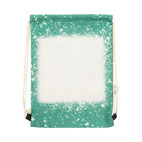 Worek na plecy Bleached Starry Green do sublimacji zdjęcie 1