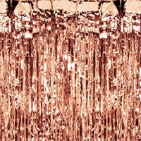Kurtyna imprezowa rose gold, 100x250 cm
