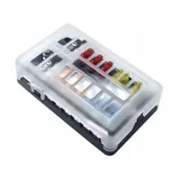 Skrzynka gniazdo obudowa bezpieczników 12 polowa,Blok bezpieczników 12 V