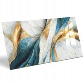 PŁYTKI ŁAZIENKOWE GRES MARMUR DEKORACYJNY XAVIER AQUA 60x120 WYSOKI POŁYSK