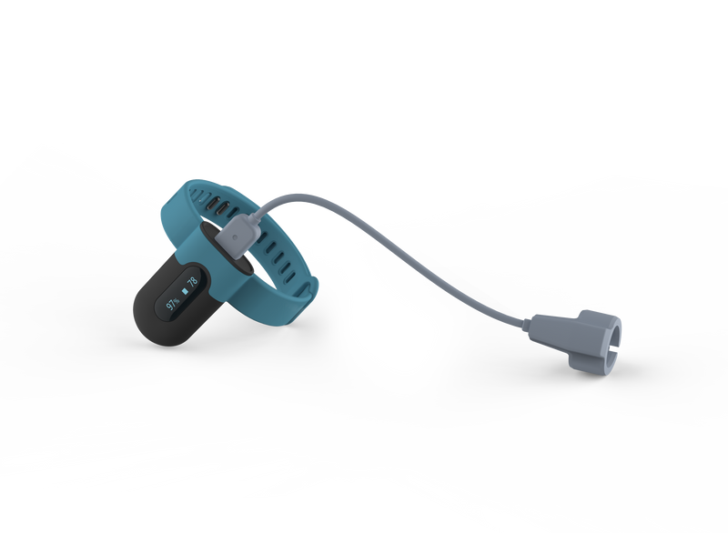 Pulsoksymetr monitor snu i oddechu z alarmem, aplikacją, wykresami - SleepU zdjęcie 7