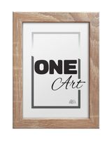 Ramka na zdjęcia Hekla 18x24 foto MDF nóżka sonoma jasna 1szt.