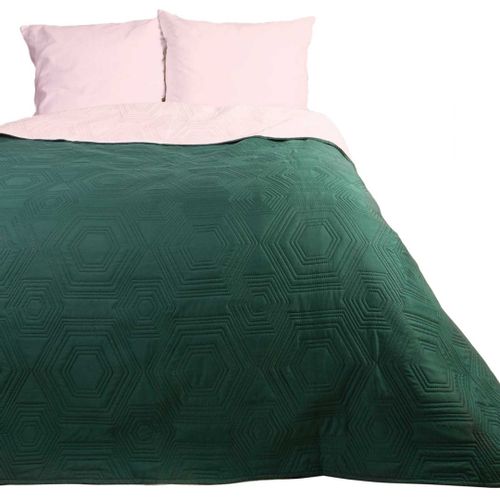 Narzuta TARA/green+light pink/200x220 na Arena.pl