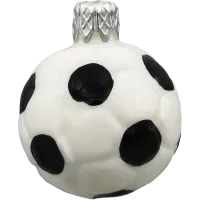 Bombka choinkowa szklana: Piłka nożna mini