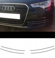 Audi A6 C7 - CHROM GRILL Zderzak Atrapa Przedni