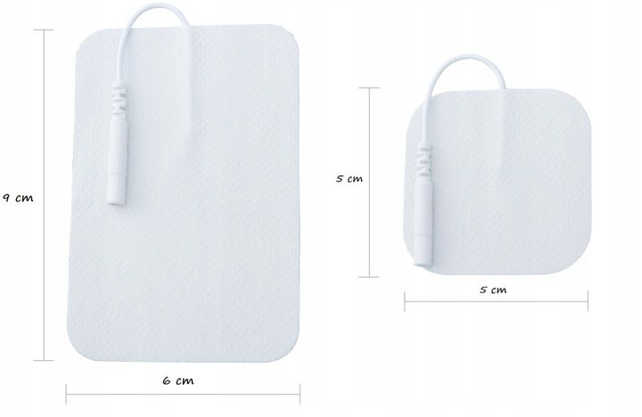 1x ELEKTRODA ŻELOWA ELEKTROSTYMULATOR TENS/EMS zdjęcie 5