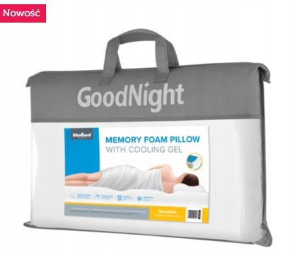 Poduszka ortopedyczna do spania profilowana memory żel chłodzący Rebel na Arena.pl